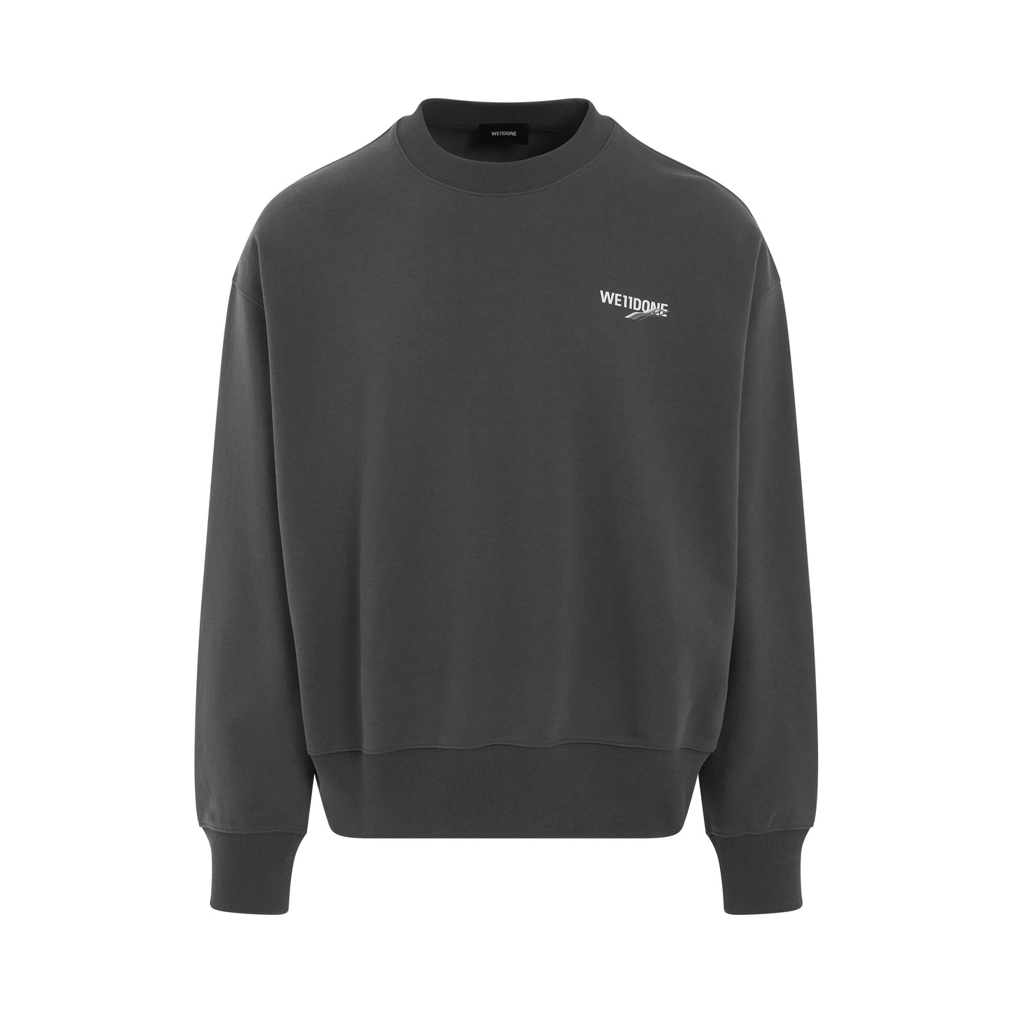 Basic 1506 Logo Sweatshirt in Charcoal