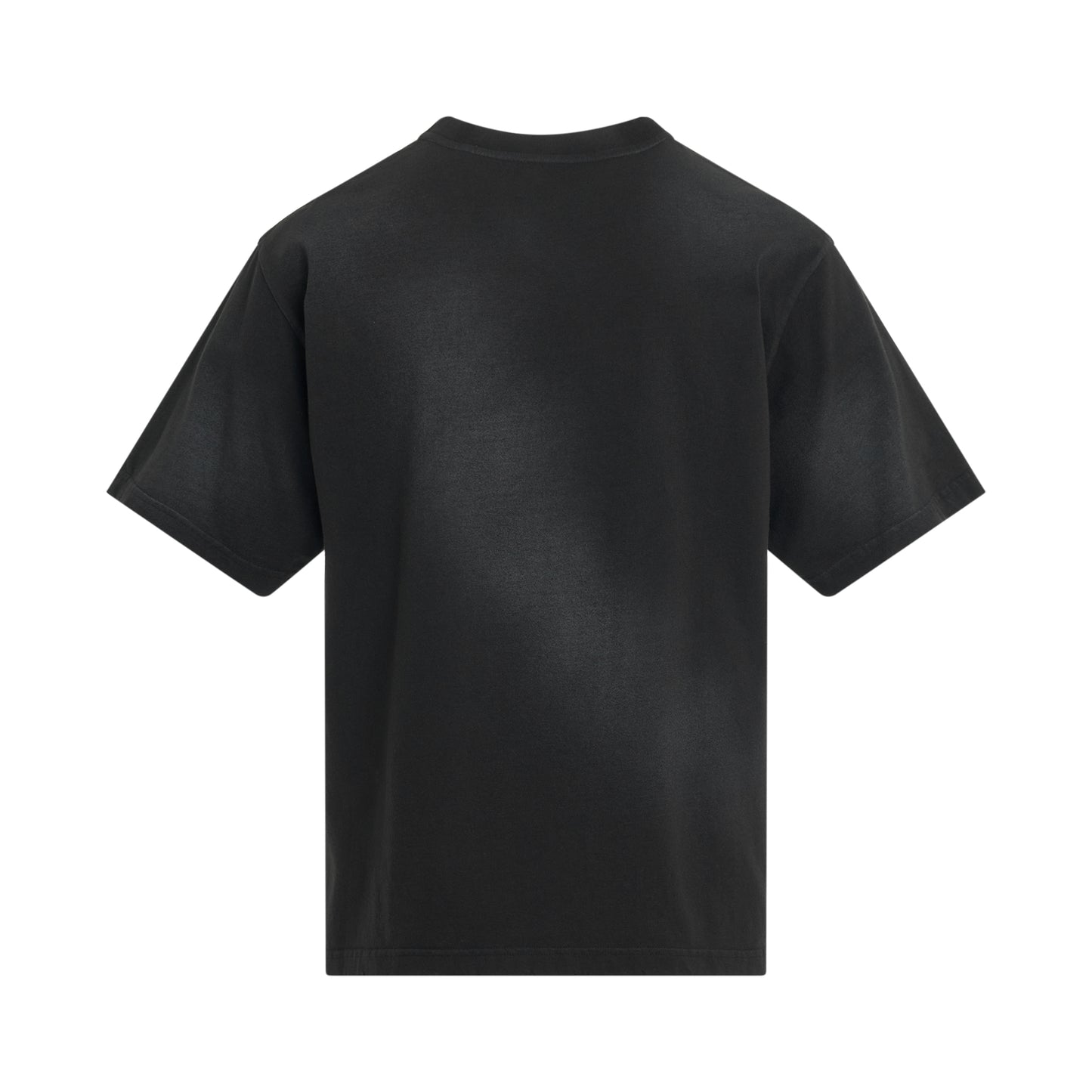 Metallic Print T-Shirt in Black