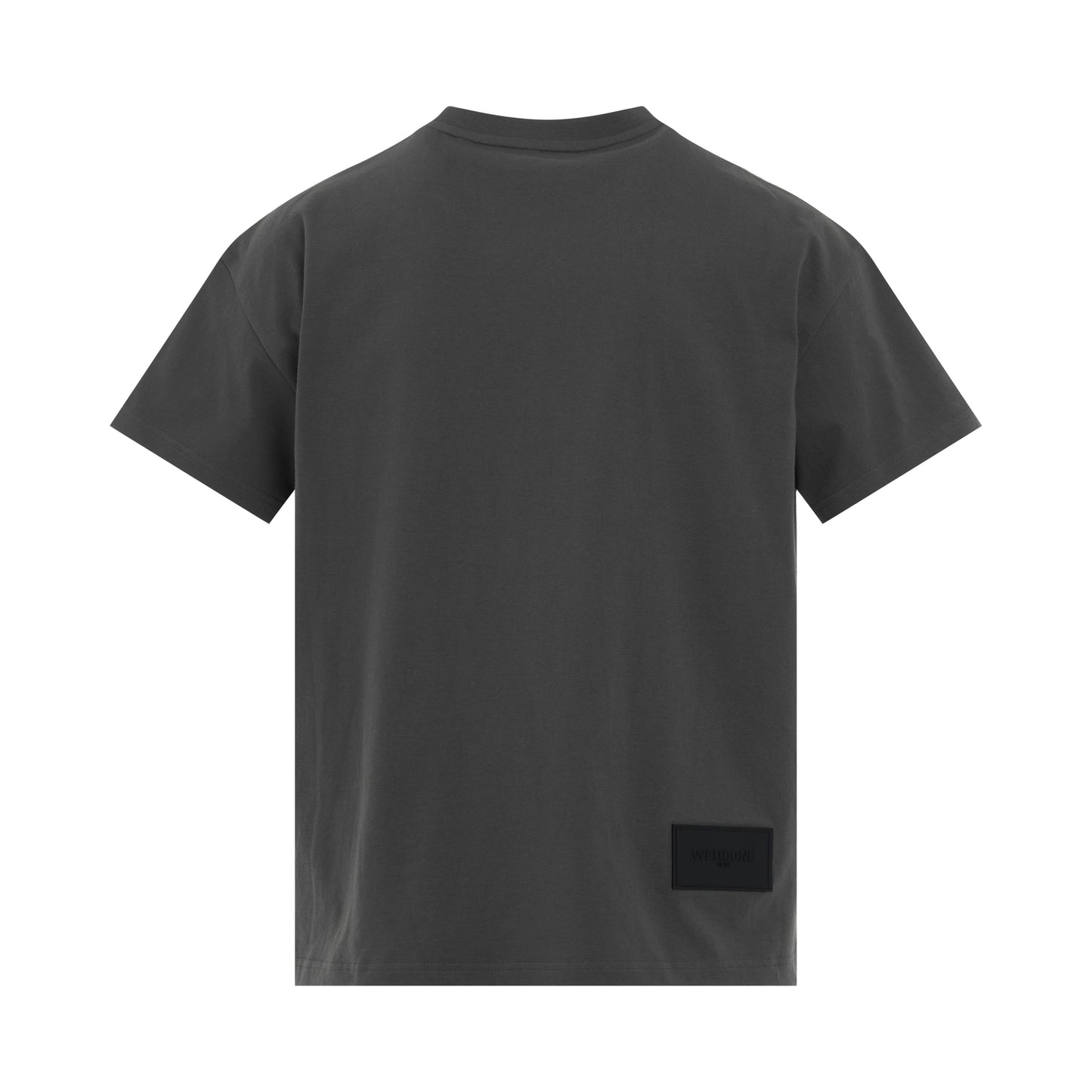 Cotton Mini Logo T-Shirt in Charcoal