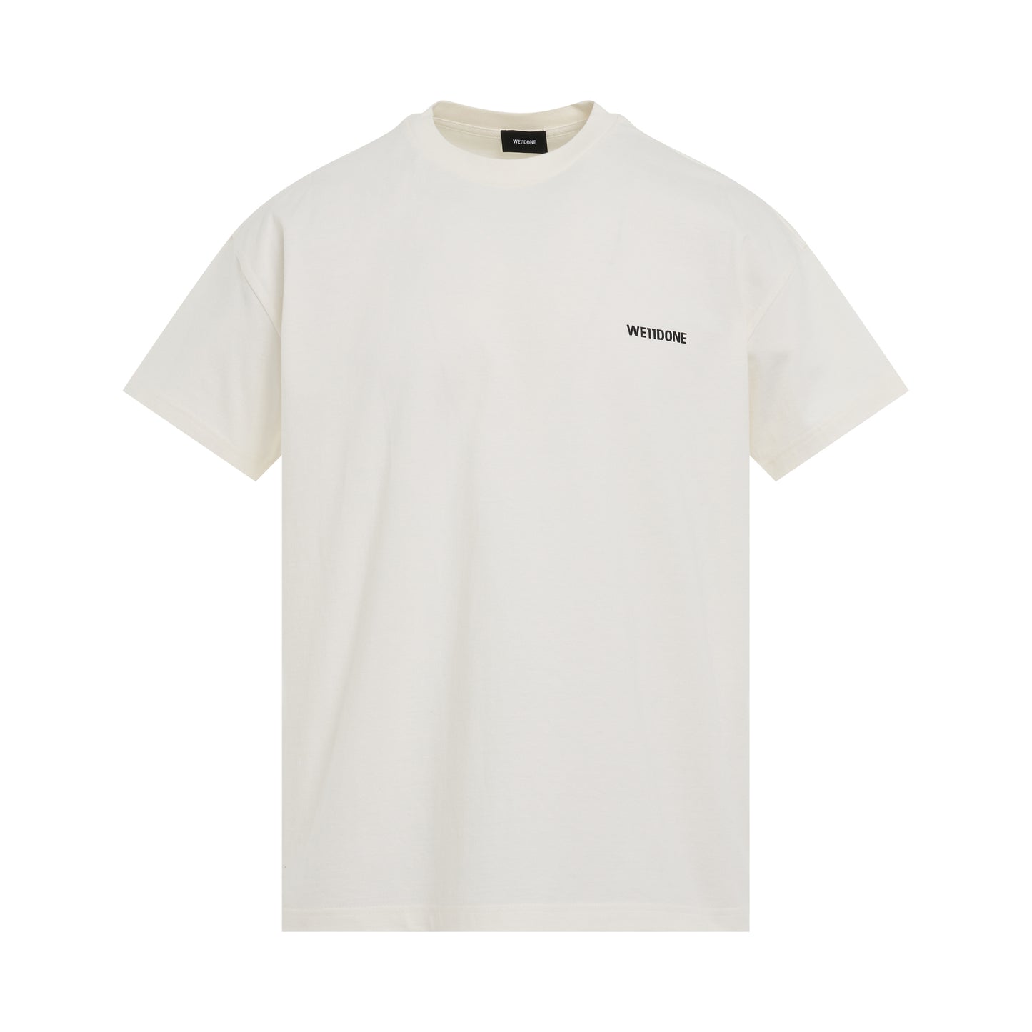 Cotton Mini Logo T-Shirt in Ivory