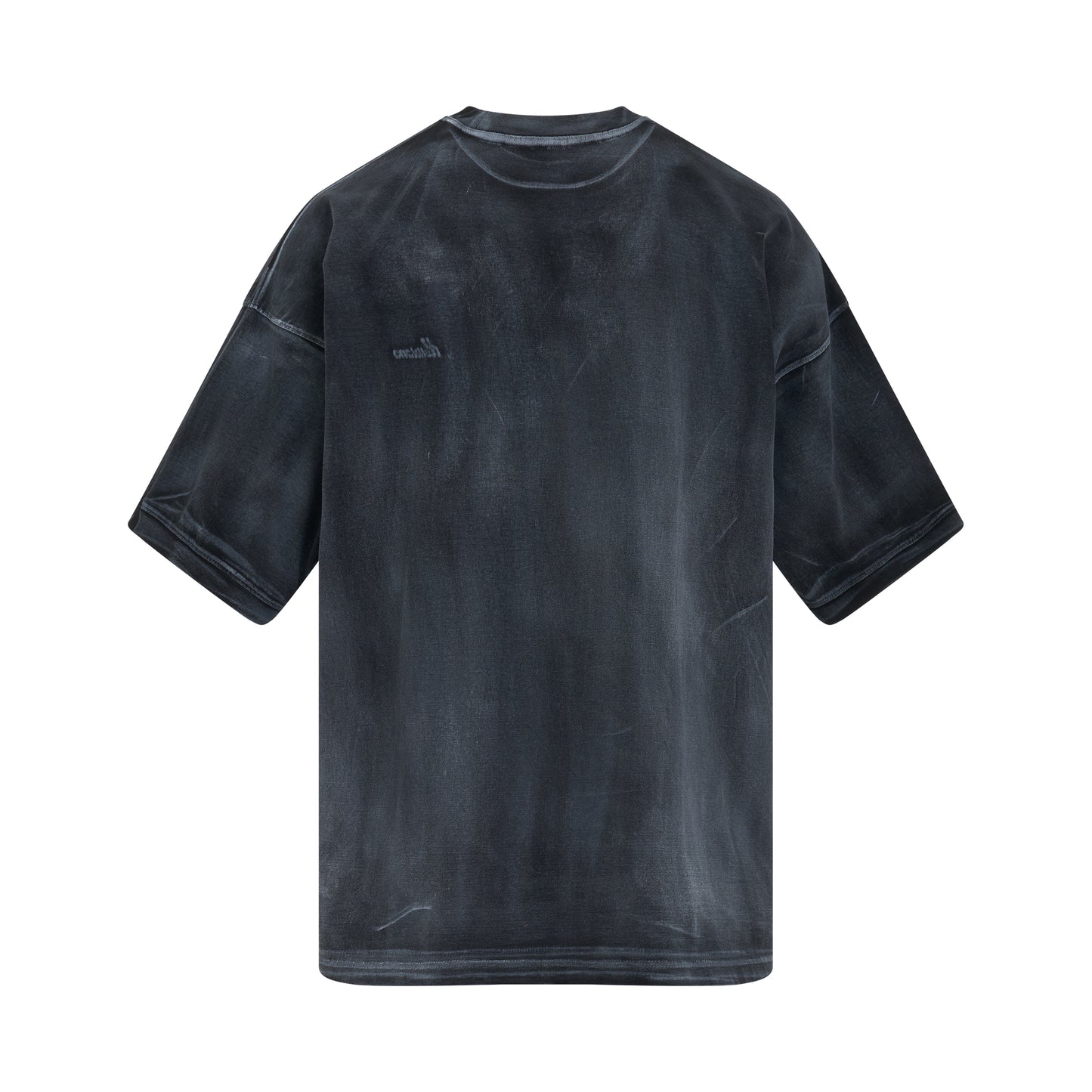 WD Logo Washed T-Shirt in Black