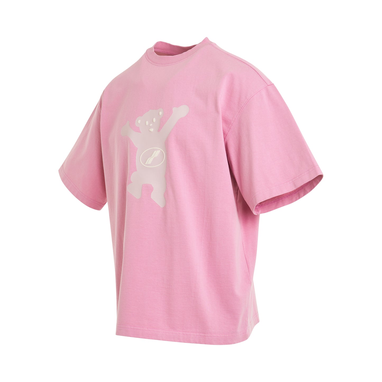 Teddy Logo T-Shirt in Pink