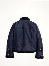 Sacai x Levi's Womens Denim Jacket A in Indigo