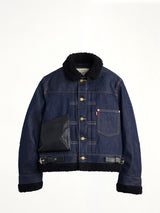 Sacai x Levi's Womens Denim Jacket A in Indigo