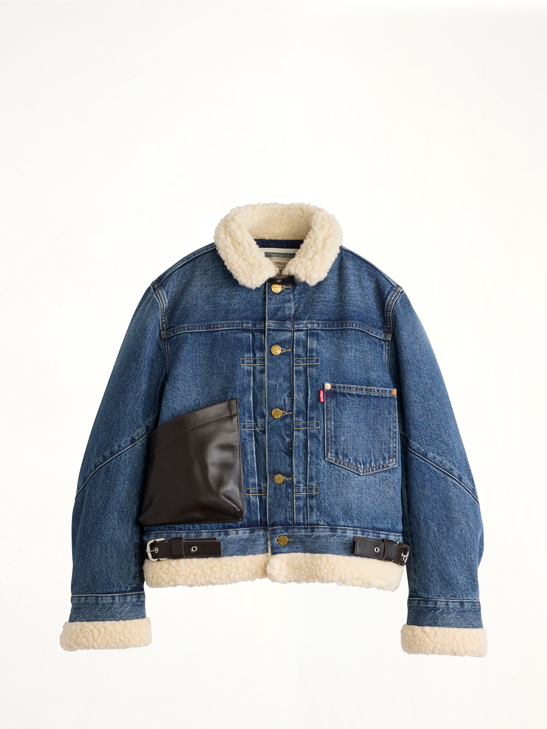 Sacai x Levi's Womens Denim Jacket A in Blue