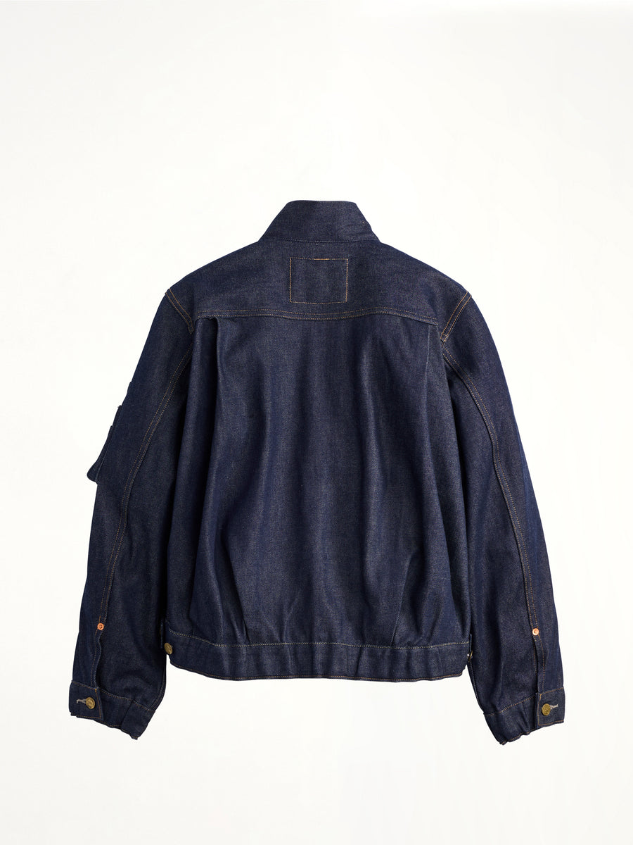 Sacai x Levi's Womens Denim Jacket B in Indigo