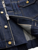 Sacai x Levi's Womens Denim Jacket B in Indigo
