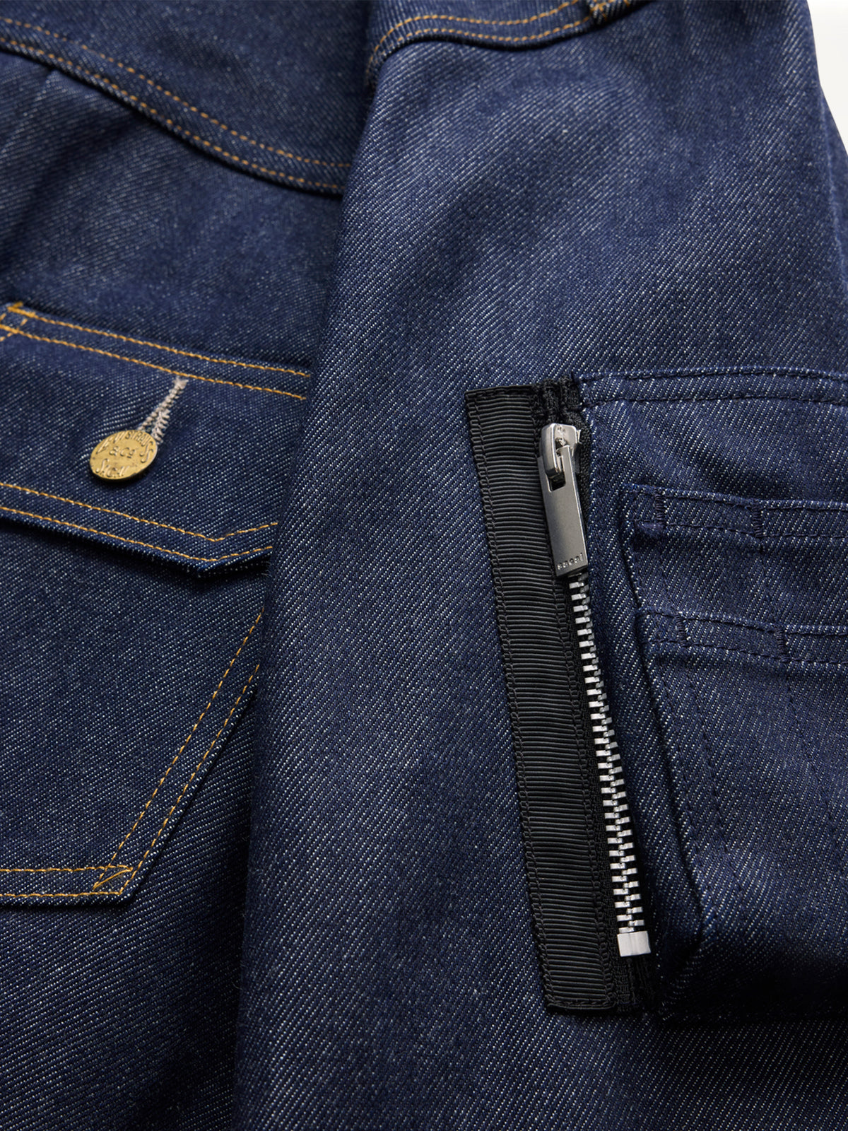 Sacai x Levi's Womens Denim Jacket B in Indigo