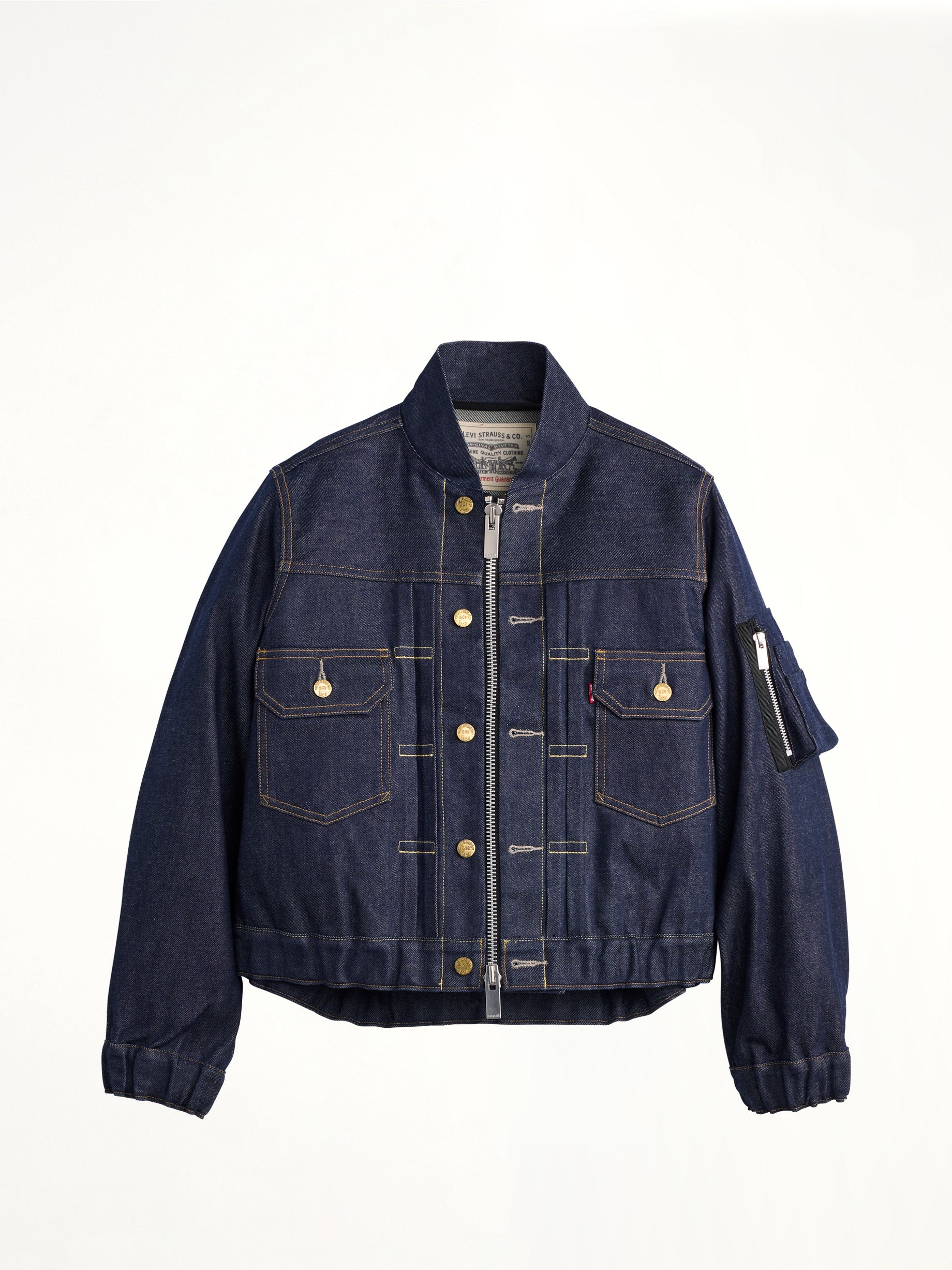 Sacai x Levi's Womens Denim Jacket B in Indigo