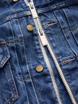 Sacai x Levi's Womens Denim Jacket B in Blue