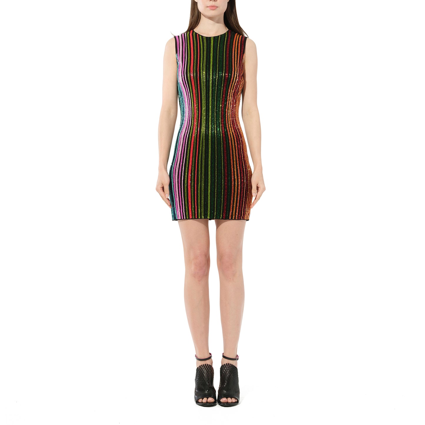 Woven Dress in Multicolor