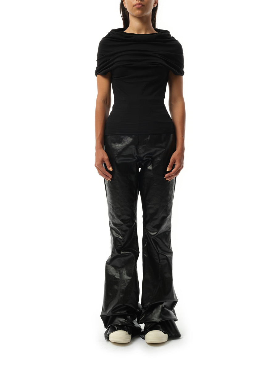 Rick Owens Jersey Shroud in Black