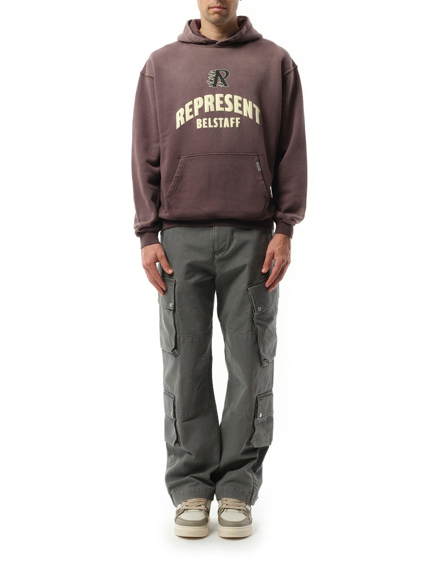 Represent Represent X Belstaff Flame Phoenix Hoodie in Plum