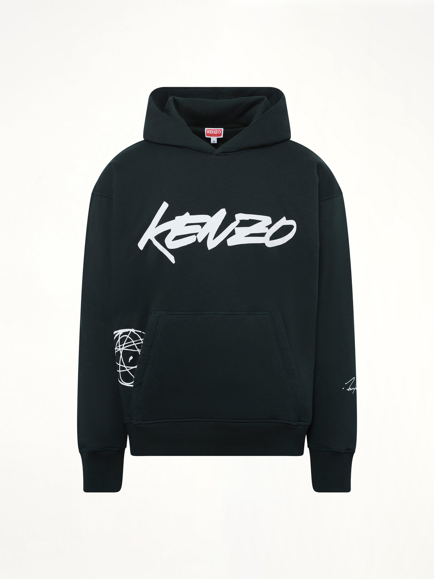 Kenzo Futura Padded Hoodie in Pine