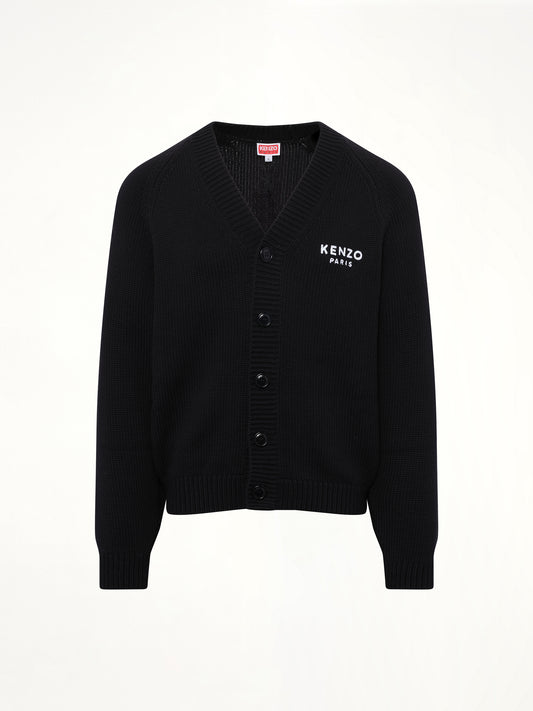 Boke Flower Cardigan in Black