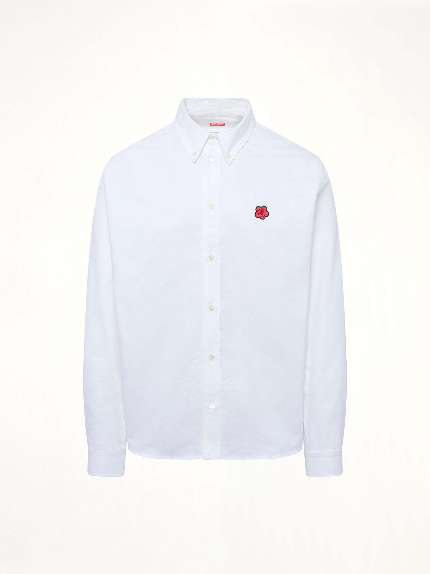 Kenzo Boke Flower Casual Shirt in White