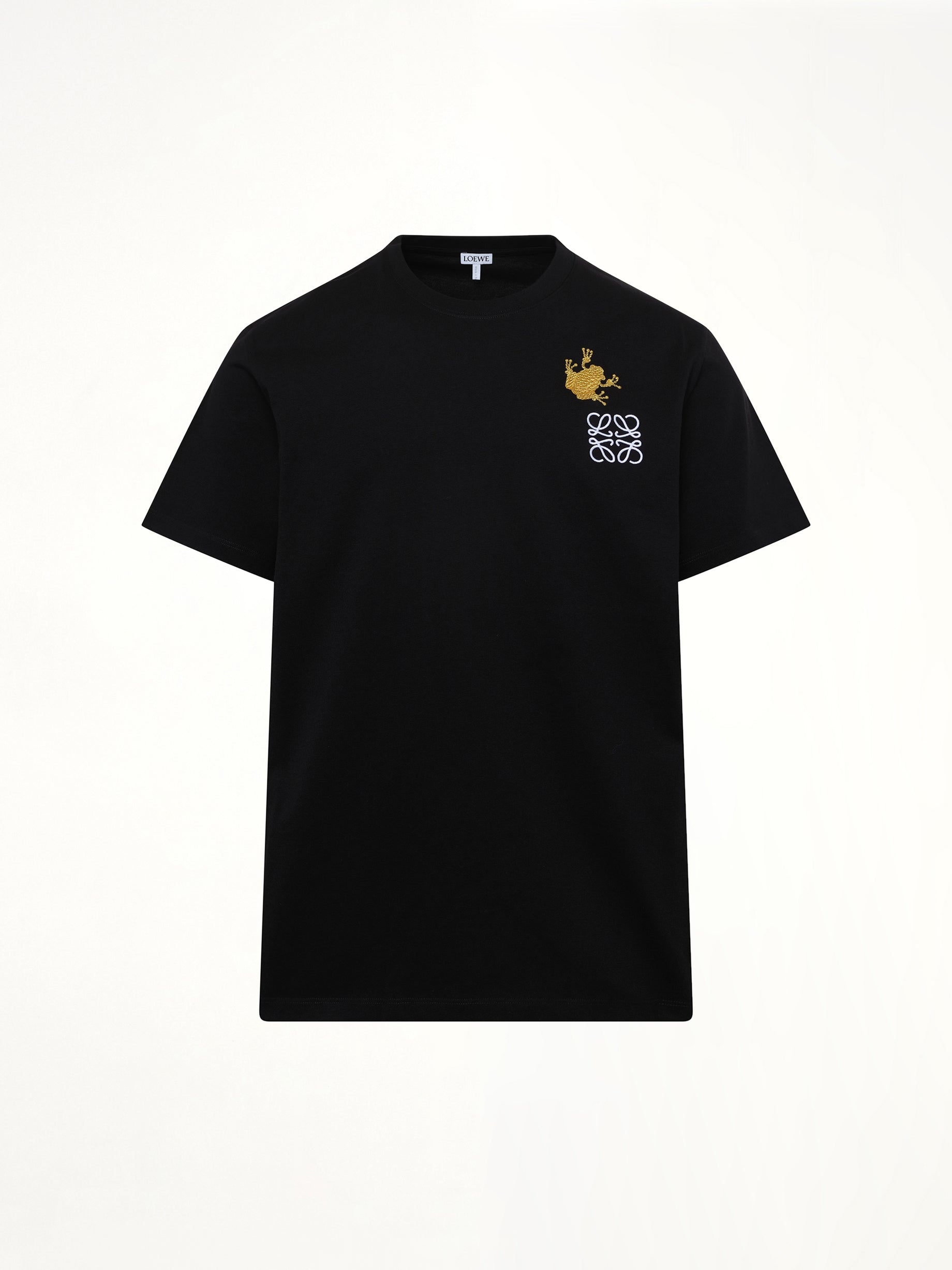 Frog Relaxed Fit T-Shirt in Black