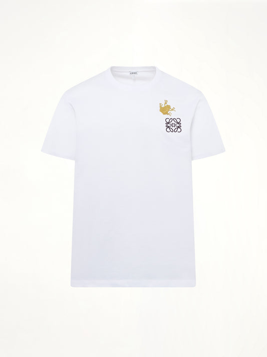 Frog Relaxed Fit T-Shirt in White