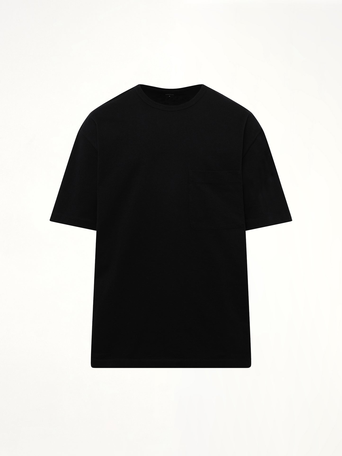 Boxy Ss T-Shirt in Black