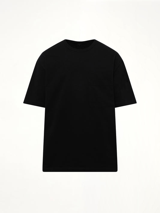 Boxy Ss T-Shirt in Black
