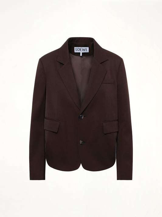 Tailored Jacket in Brown