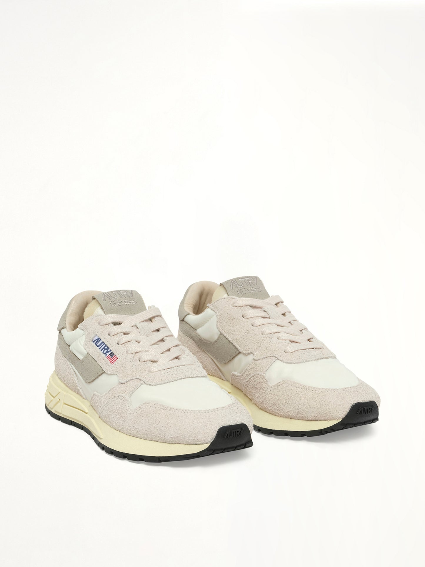 Reelwind Low Sneakers in White/Natural