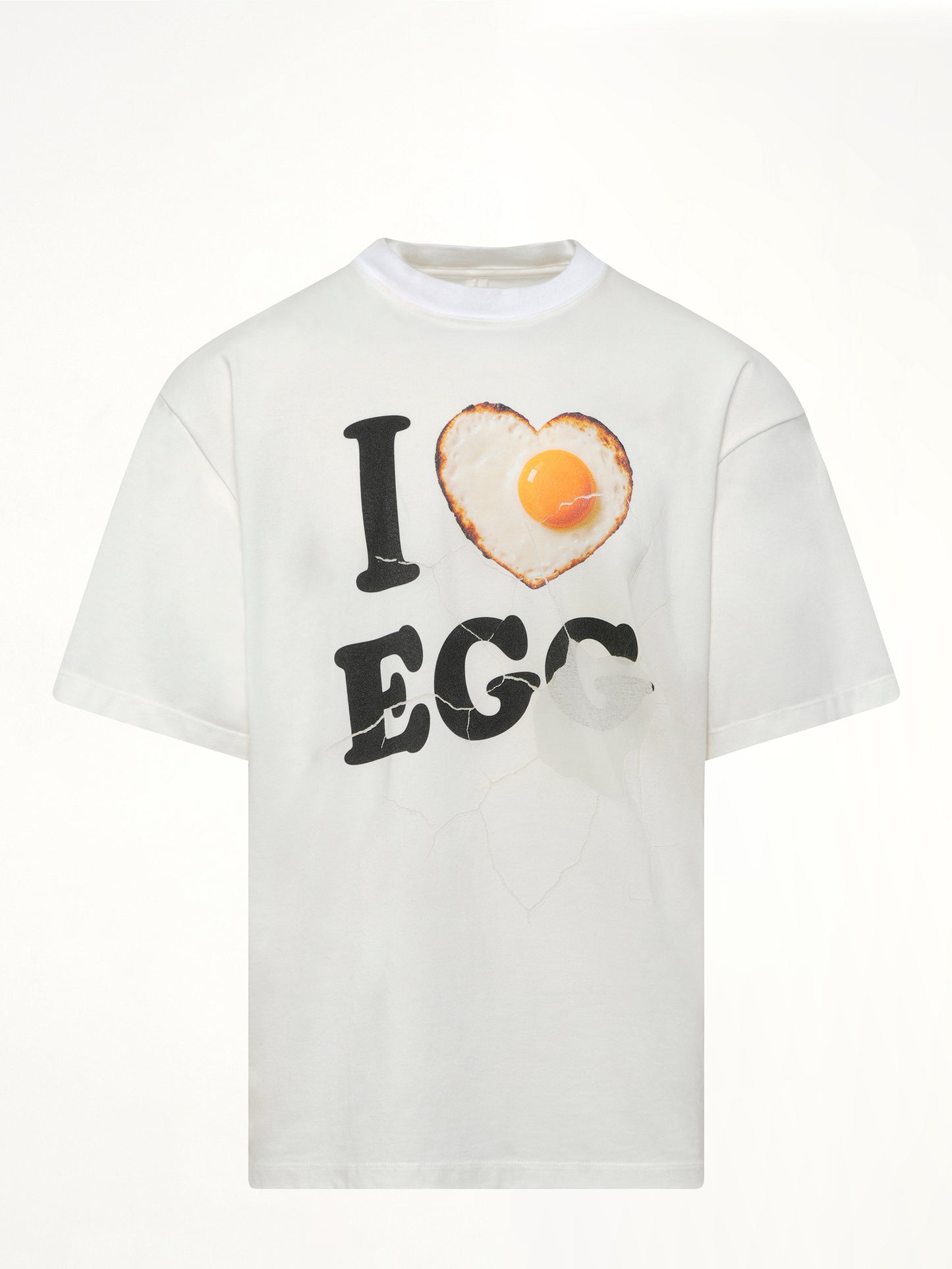 I Love Egg T-Shirt in White