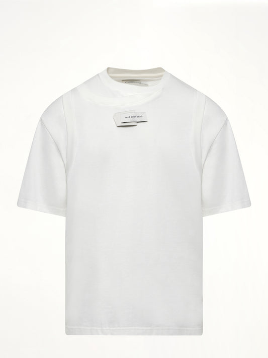 Deconstructed T-Shirt in White