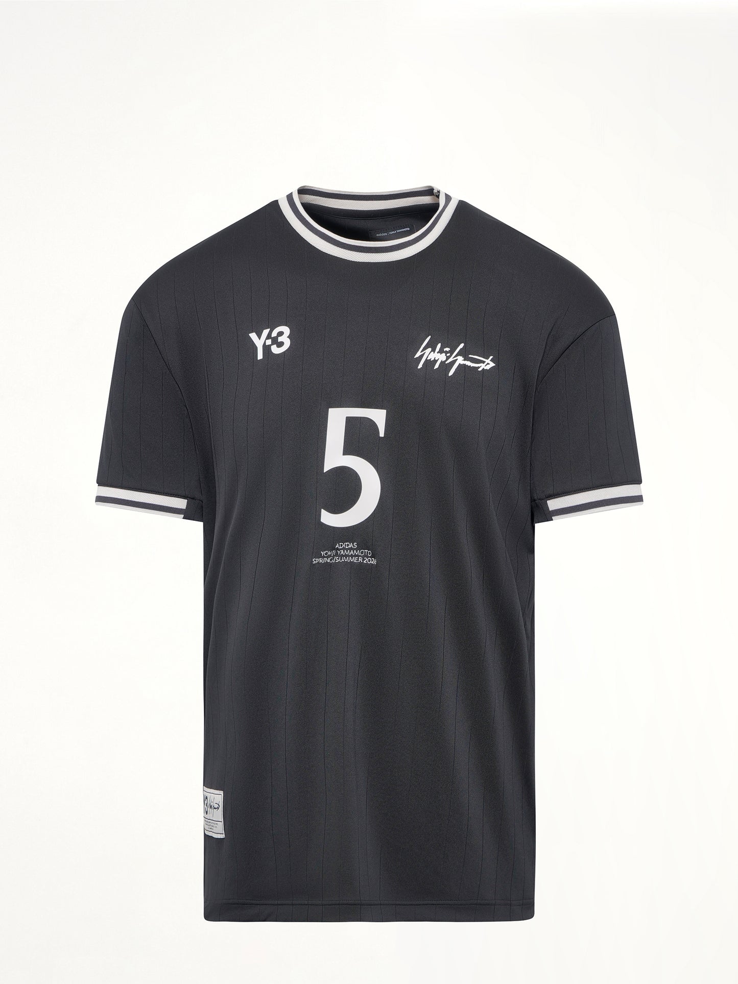 Elite 5 Football Jersey in Black
