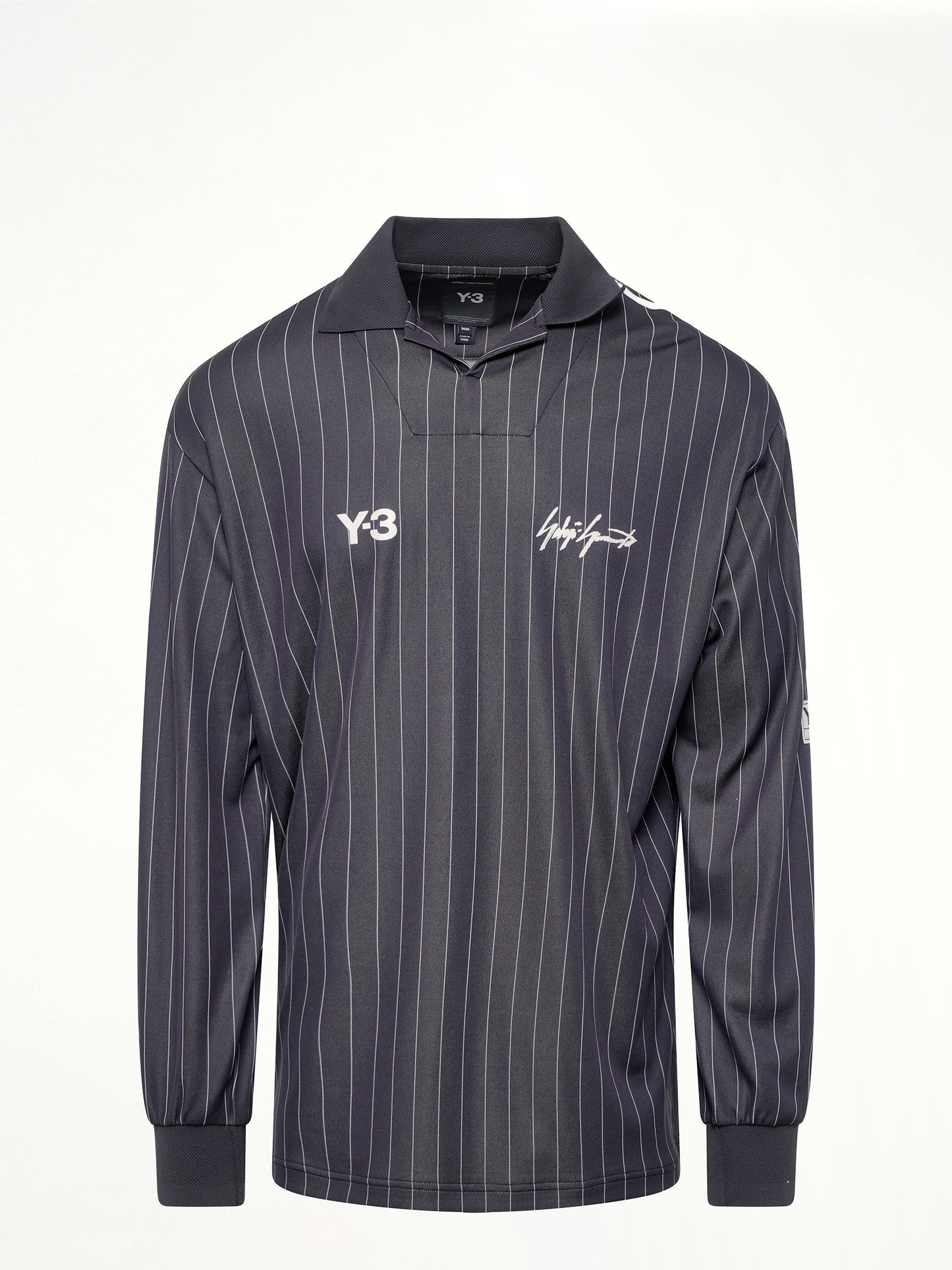 Elite 5 Long Sleeve Football Jersey in Black