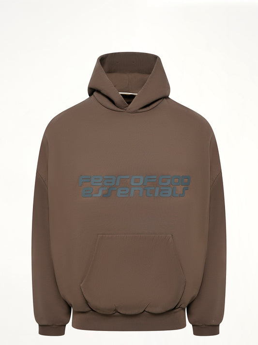 90's Hoodie in Brown