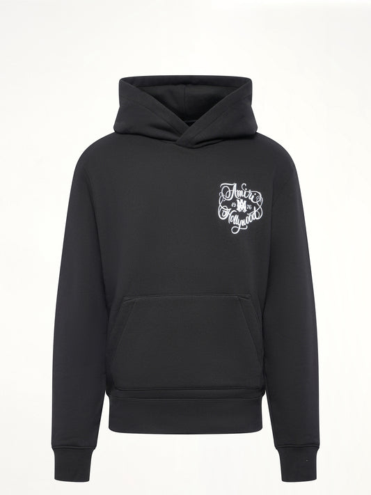 Amiri Hollywood Hoodie in Black