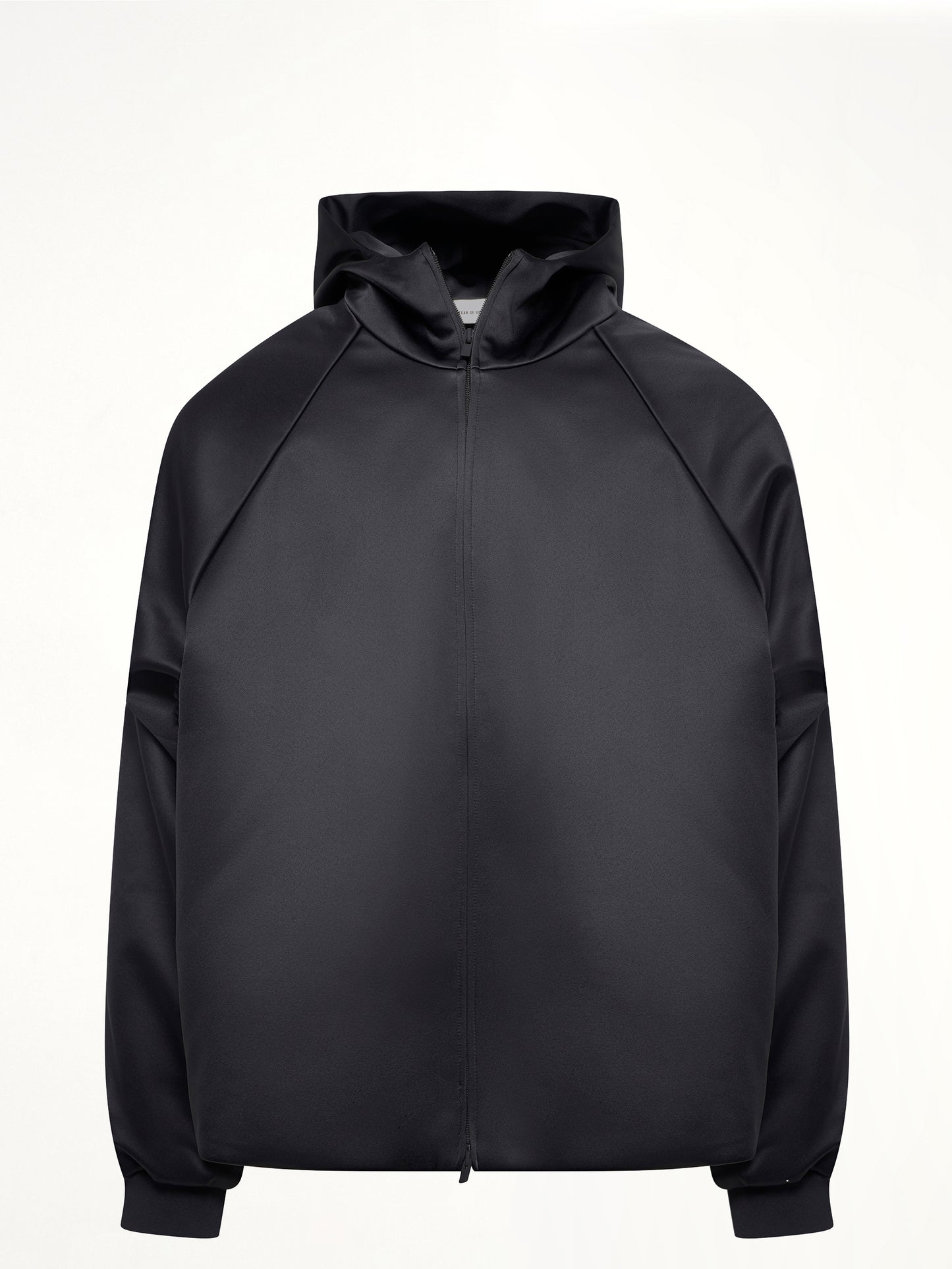 Hooded Bomber Jacket in Vintage Black