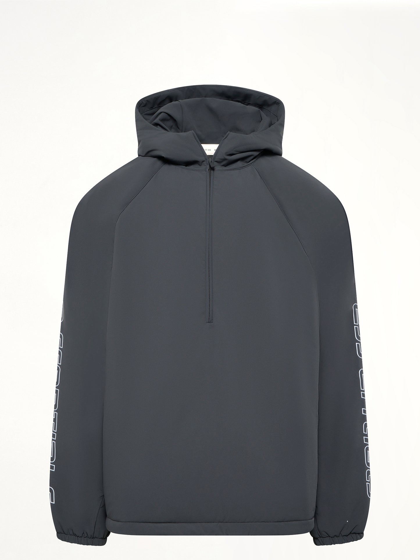 Half Zip Anorak in Vintage Black