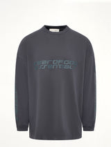 90's Long Sleeve T-Shirt in Vintage Black