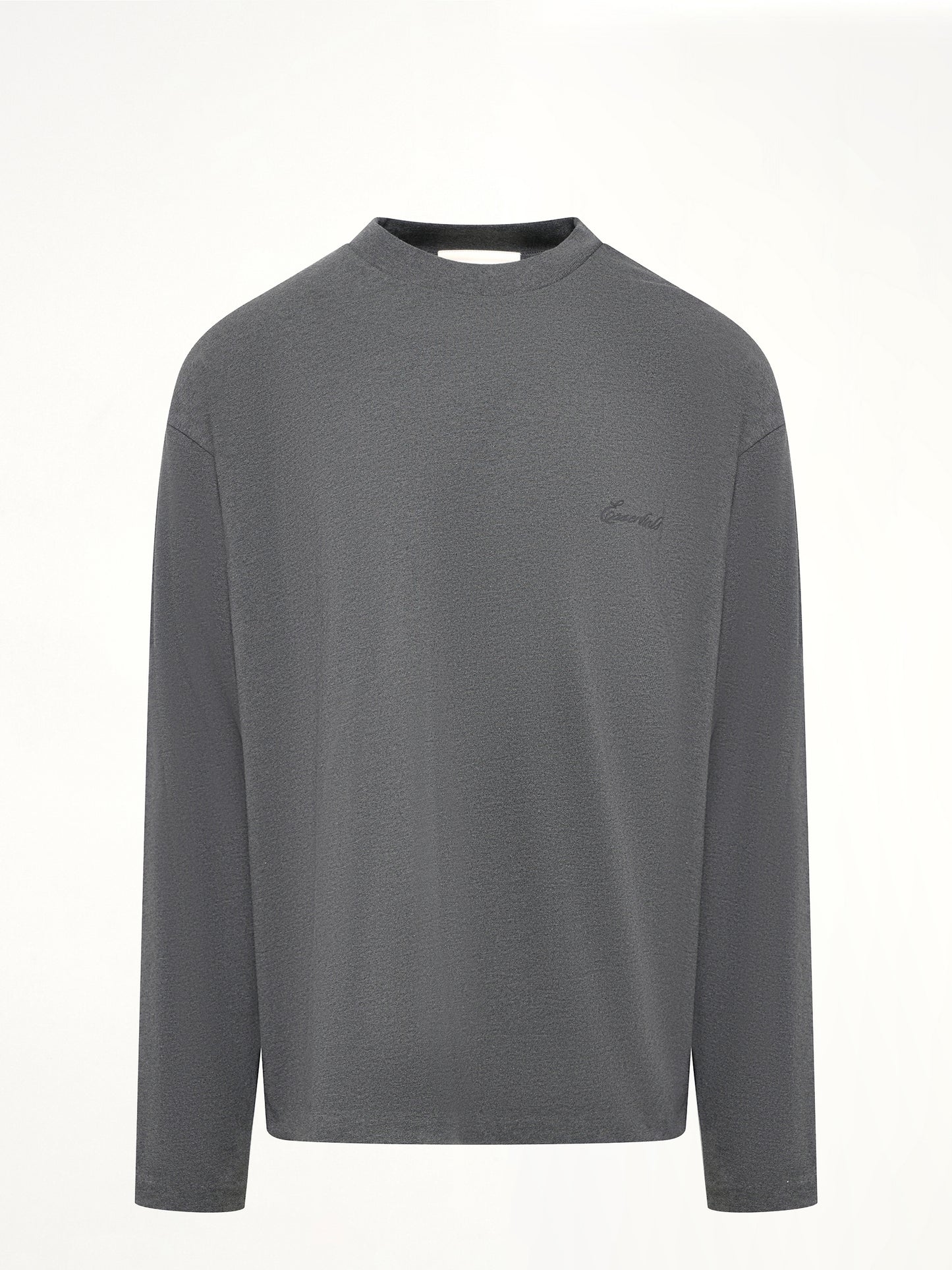 Classic Long Sleeve T-Shirt in Charcoal Heather