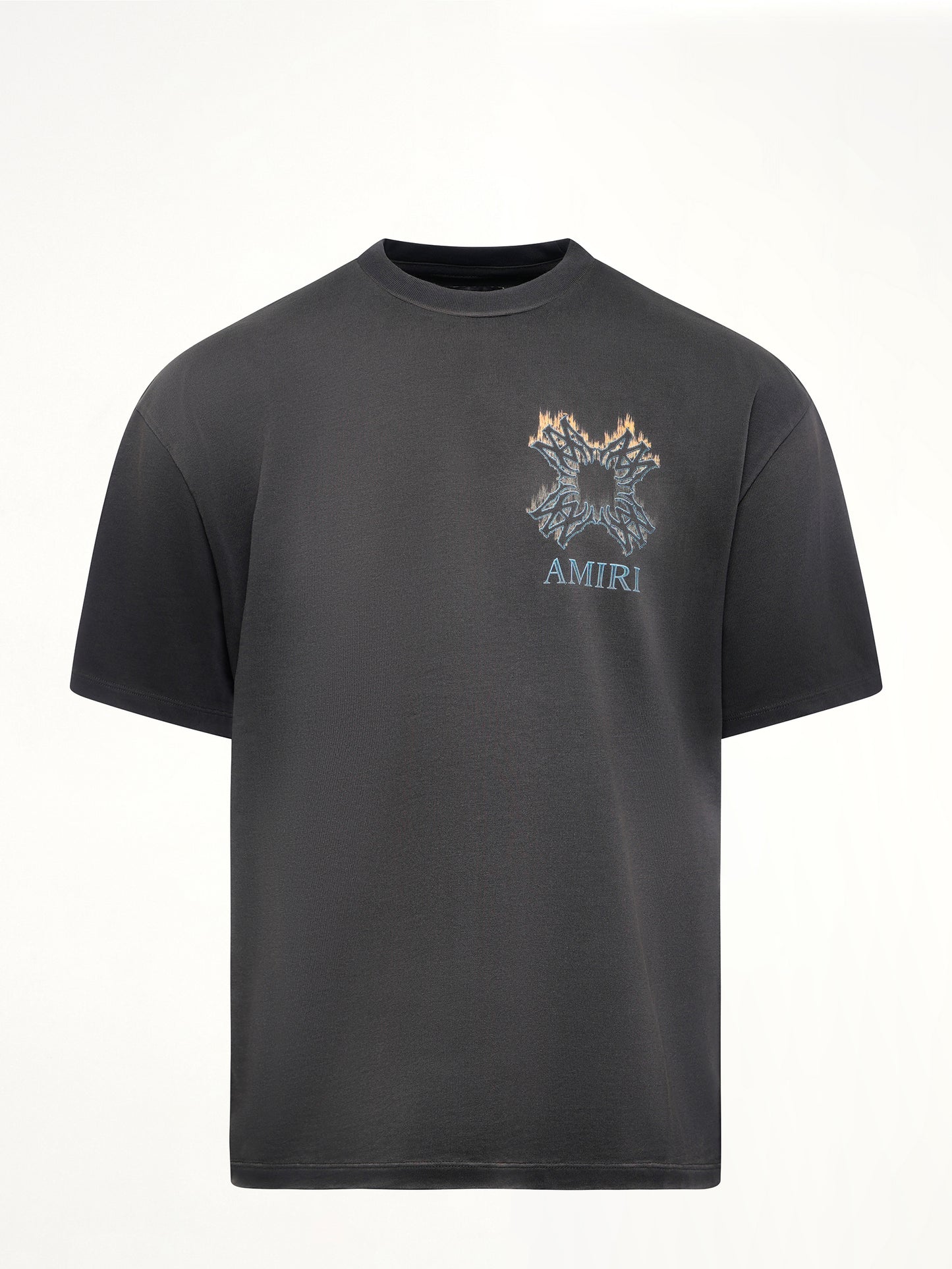 MA Quad Flames Oversized T-Shirt in Black