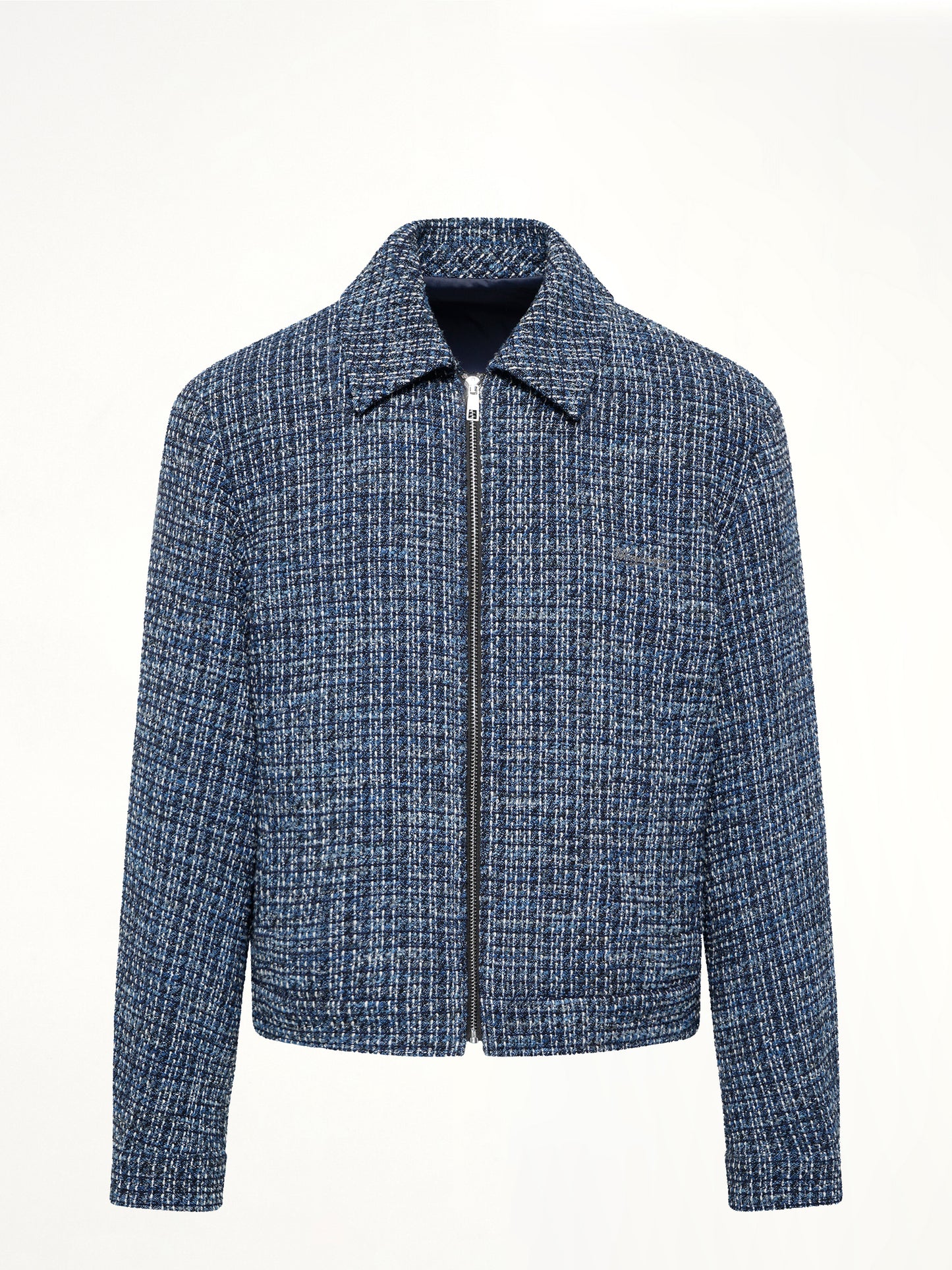Tweed Jacket in Blue