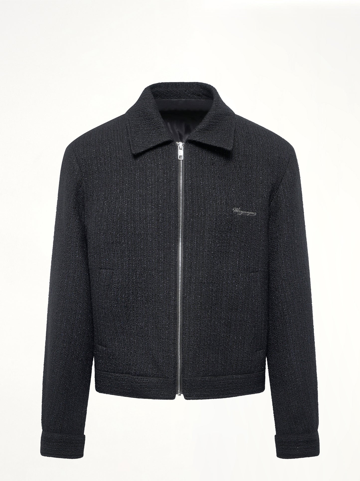 Wool Blouson in Black