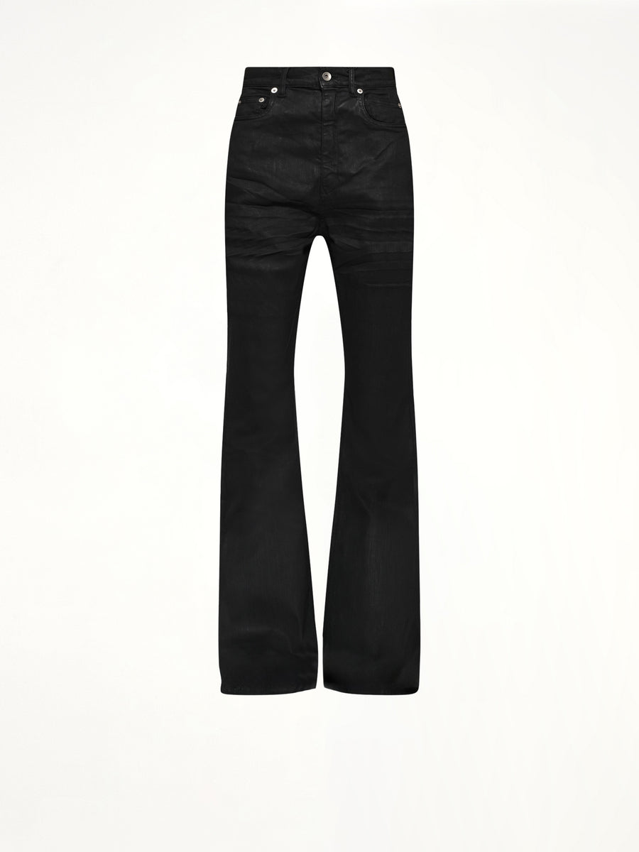 Bolan Bootcut in Black Wax