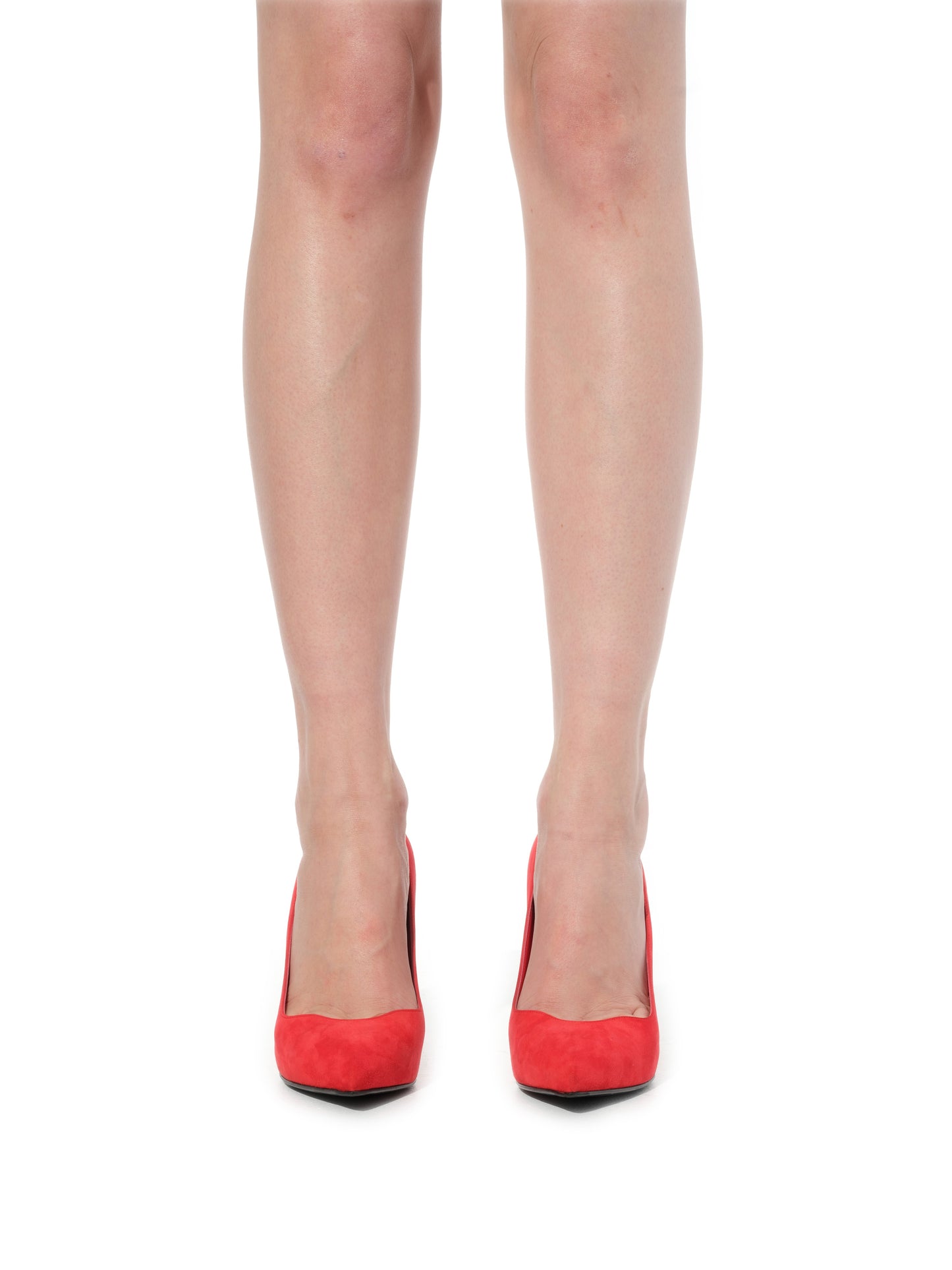 Leather Shoes in Red