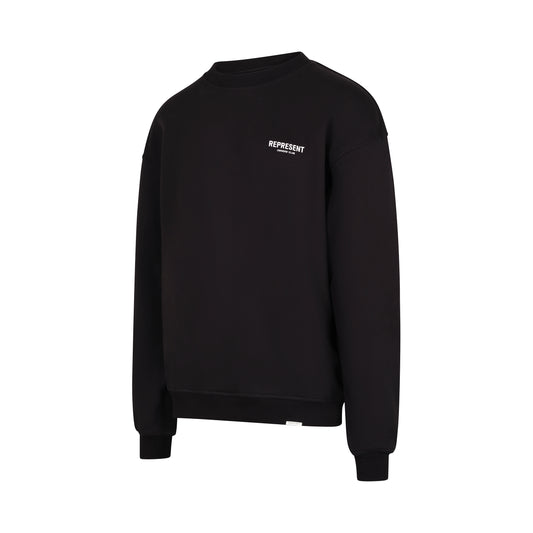 New Represent Owners Club Sweatshirt in Black