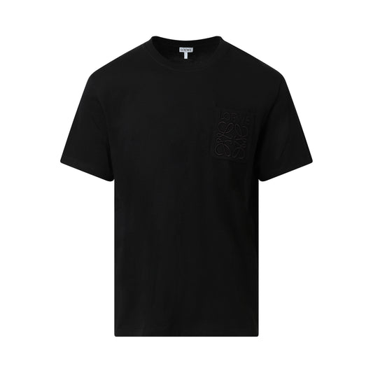 Relaxed Anagram T-Shirt in Black