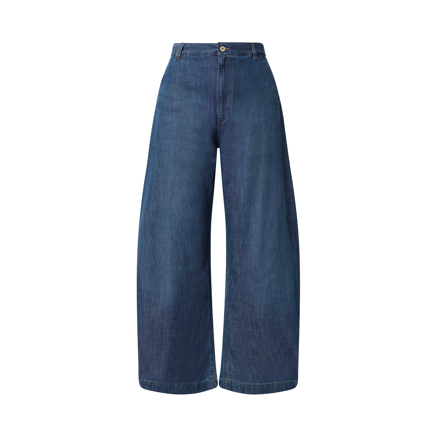 Balloon Trousers AF in Washed Blue