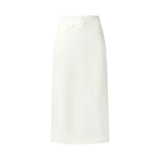 Deconstructed Skirt AF in White