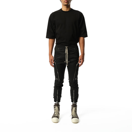 Bauhaus Zip Cargo Pants in Black