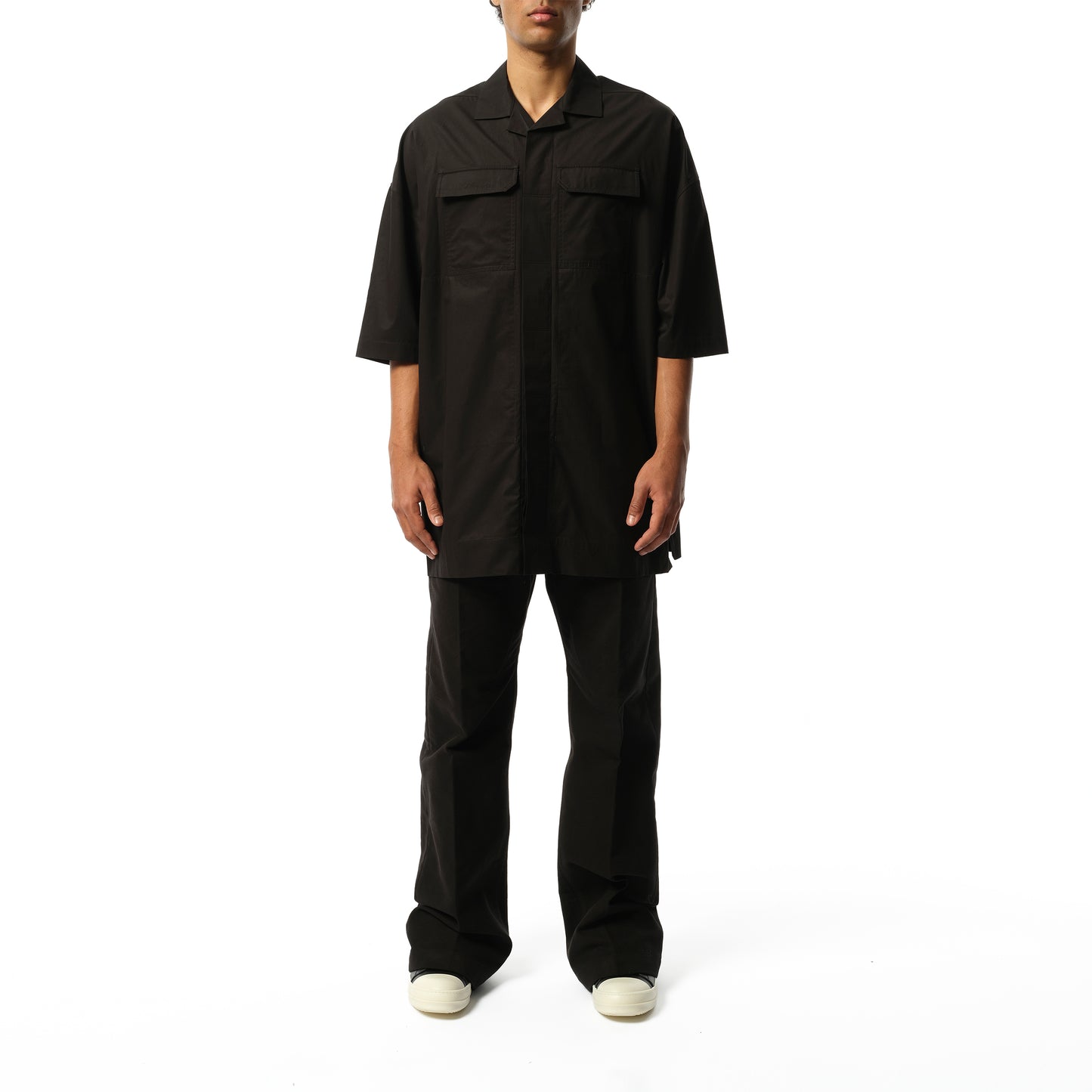 Magnum Tommy Short Sleeve Shirt in Black