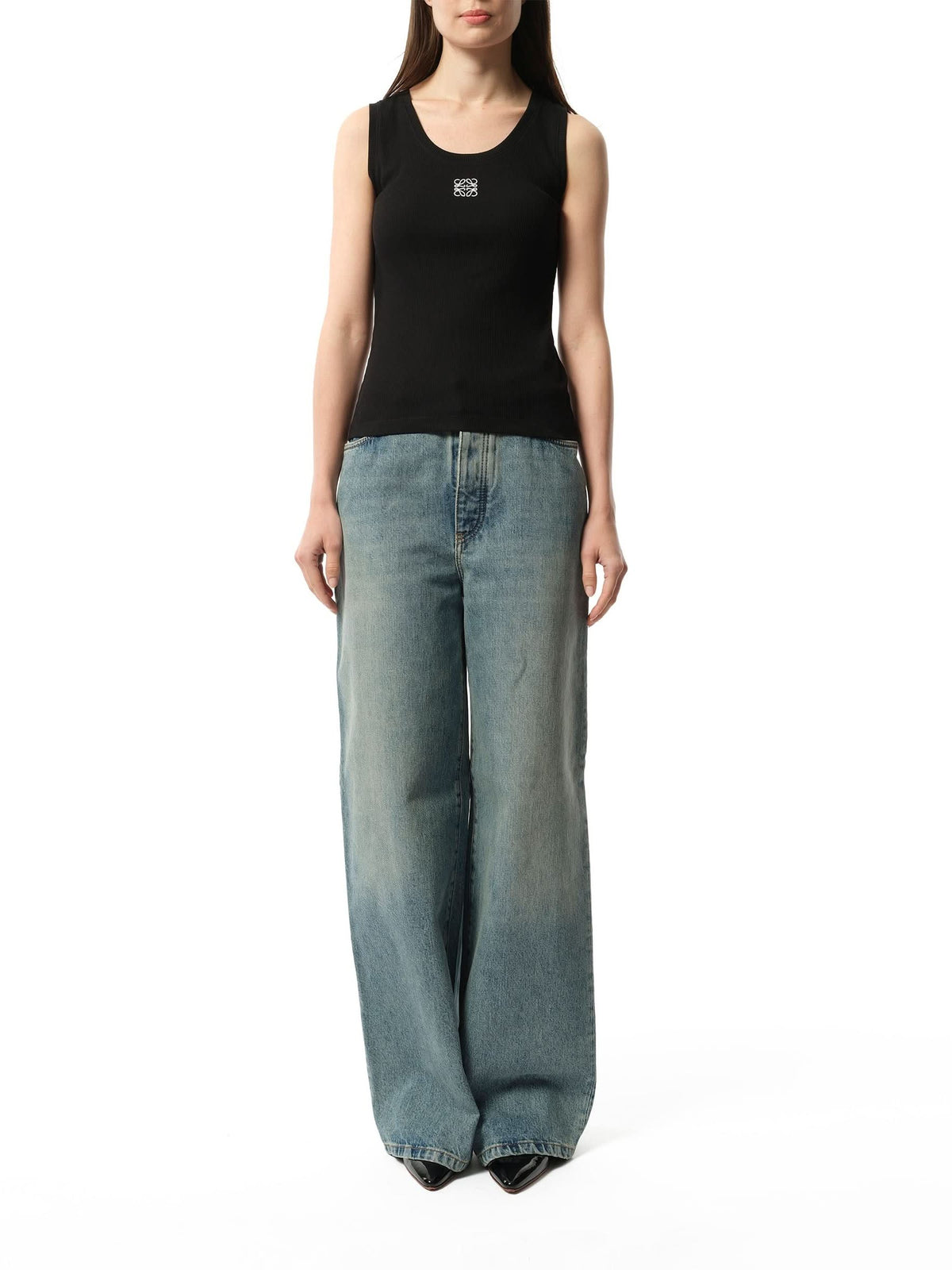 Loewe Anagram Tanktop in Black