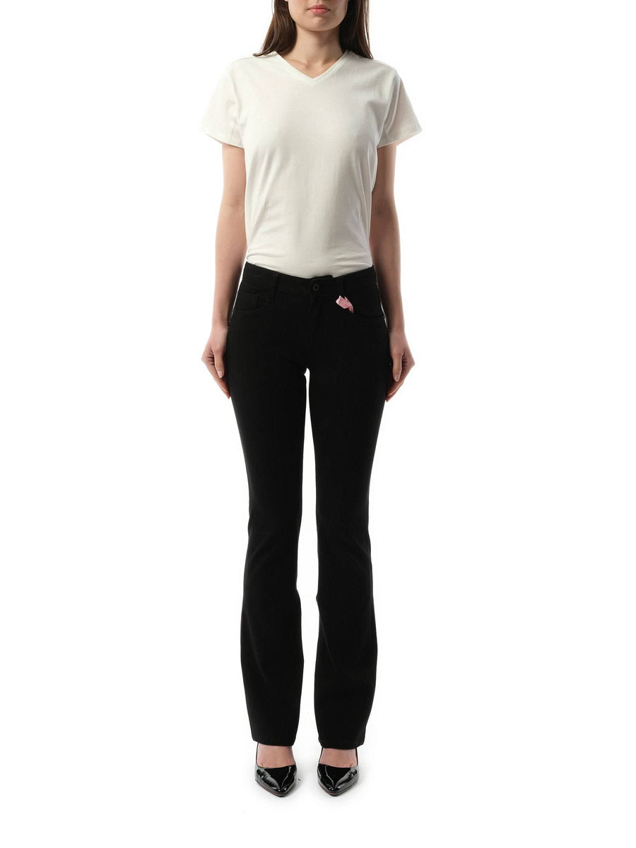 999 Skinny Stretch Jeans in Black