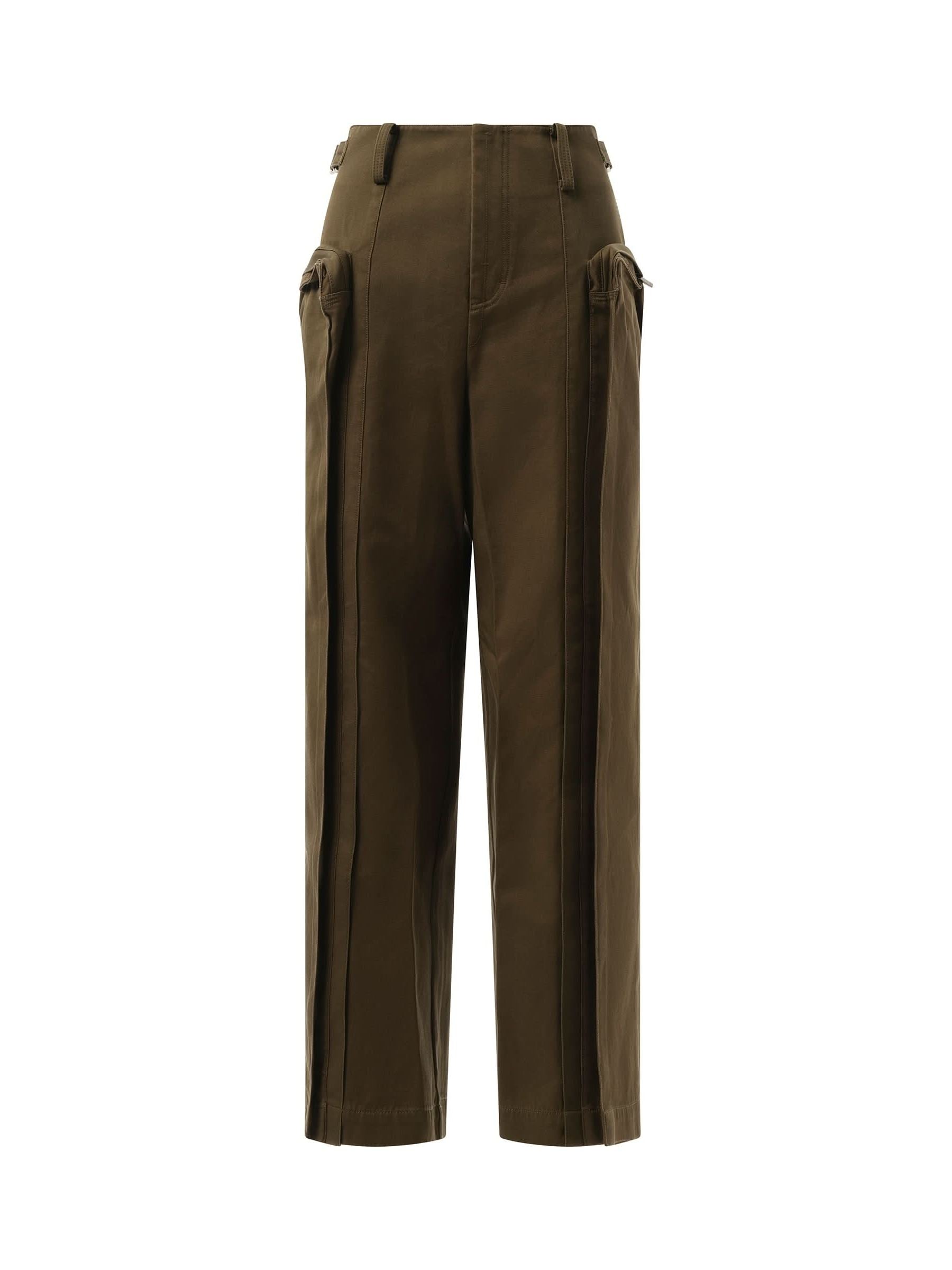 Fax Copy Express Oversized Cargo Pants in Olive